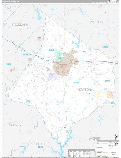 Newton County, GA Maps