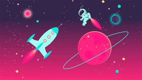 Cartoon Outer Space