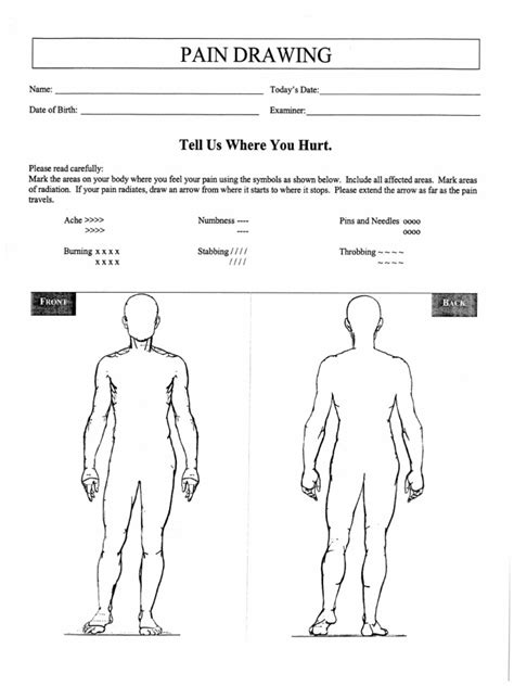 Ransford Pain Drawing | PDF