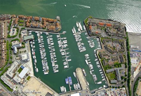 Ocean Village Marina in Southampton, Hampshire, England, United Kingdom