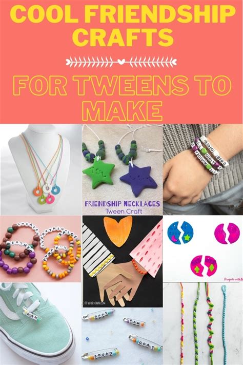 Cool Friendship Crafts for Tweens to Make and Share