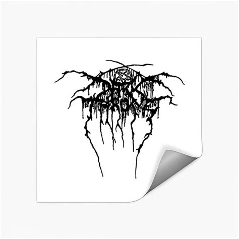 Darkthrone Logo | Black Metal - Darkthrone - Stickers sold by Ben Liu | SKU 23962918 | Printerval