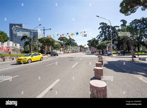 The city center of Tirana, Albania Stock Photo - Alamy