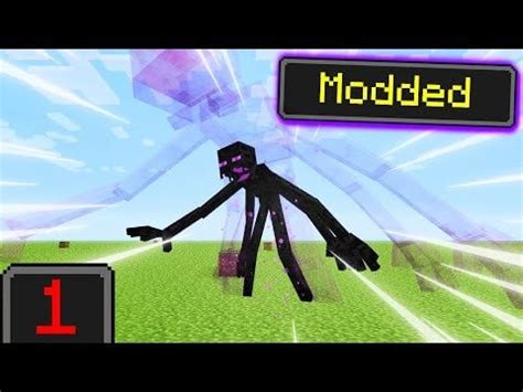 I Found The Mutant Enderman in Minecraft! This is my new modded ...