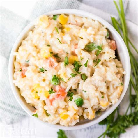 Creamy Chicken and Rice | 25 Minute Meal | Tastes of Lizzy T