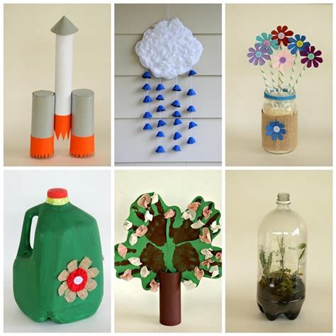 30 Brilliant Projects Made From Recycled Materials 2019 | Craft from waste material, Crafts to ...