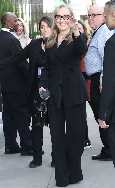 MERYL STREEP Arrives at 48th Chaplin Awards in New York 04/24/2023 ...