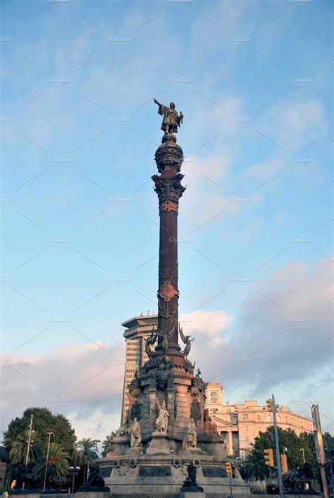 Cristobal Colon Statue | High-Quality Architecture Stock Photos ...