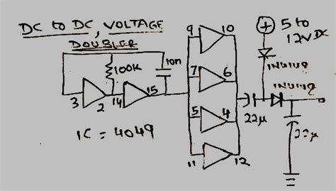 Simple Voltage Doubler Circuit