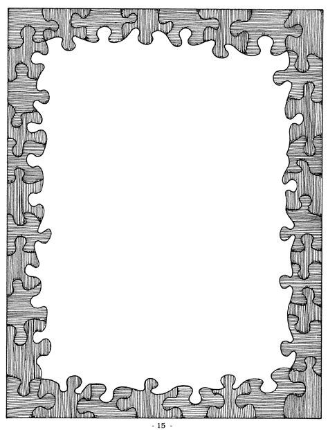 Puzzle Border Free - ClipArt Best