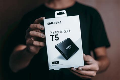 Samsung Portable SSD T5 · Free Stock Photo
