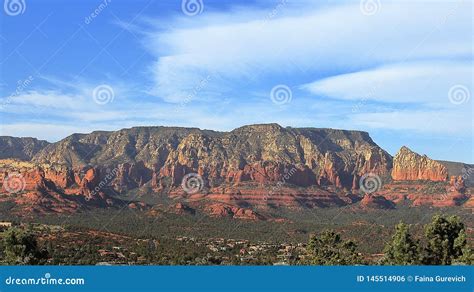 Mesa from Sedona Airport Overlook, Arizona Stock Photo - Image of airport, arizona: 145514906