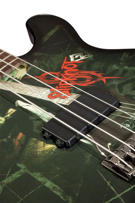 DISC Ibanez Paul Gray Slipknot Signature Tribute Bass Guitar at Gear4music