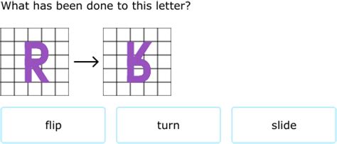 IXL | Flip, turn, and slide | 2nd grade math