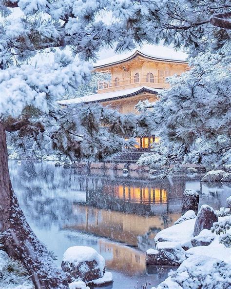 Kinkakuji-Temple, Kyoto, Japan | Winter in japan, Japan travel, Kinkakuji