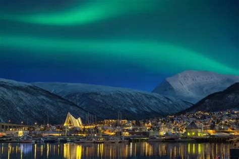 Gatwick: The stunning city in Norway with a white Christmas where you can see Northern Lights ...