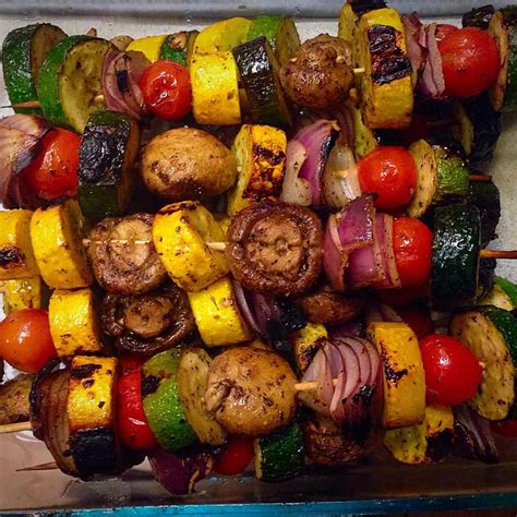 Grilled Veggie Skewers Recipe