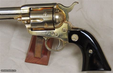 Colt 1964 Wyatt Earp Buntline Special SAA .45 LC Caliber Commemorative Revolver S/N 0054WE