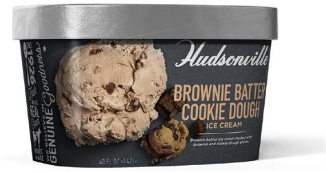 Brownie Batter Cookie Dough 48 oz - Hudsonville Ice Cream