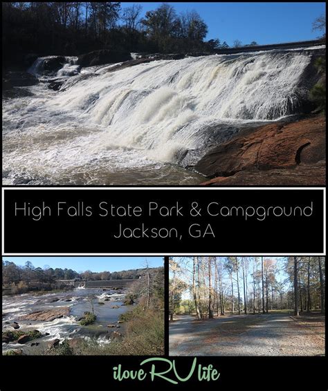 High Falls State Park is named for the beautiful falls along the ...