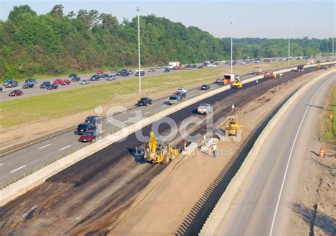 Freeway Construction Stock Photo | Royalty-Free | FreeImages