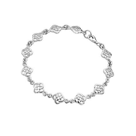 Imported Sterling Silver Celtic Knot Bracelet – celticgoods