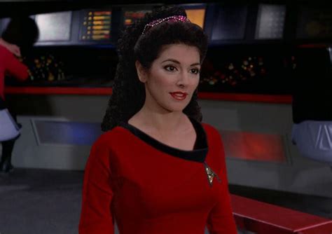 Deanna Troi in Star Trek TOS Uniform by rms19 on DeviantArt