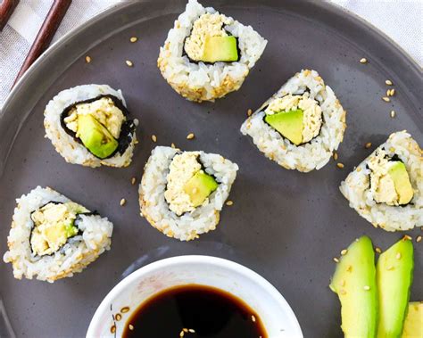 Vegan California Roll Recipe | Cheap Lazy Vegan