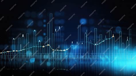 Premium AI Image | business finance graphic chart background