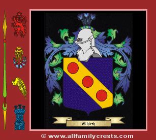 Whitty family crest and meaning of the coat of arms for the surname ...