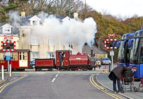 Prince approaching Harbour Station, Porthmadog Heritage Railway, Disused Stations, Steam Engine ...