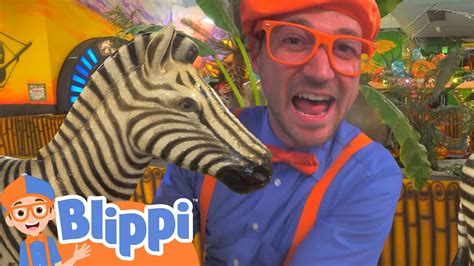 Blippi Goes on a Jungle Adventure! | Blippi - Moonbug Kids - Learning Corner - YouTube