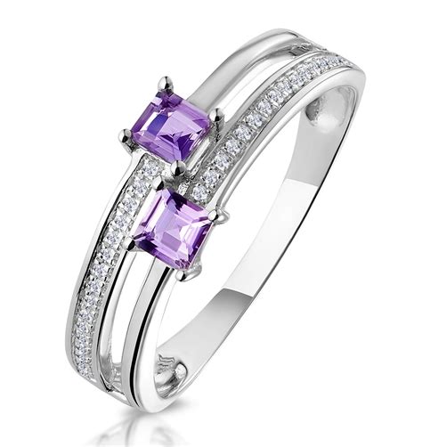 Amethyst Rings | The Diamond Store