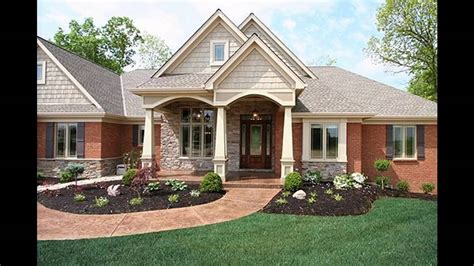 Red brick home exterior ideas - YouTube