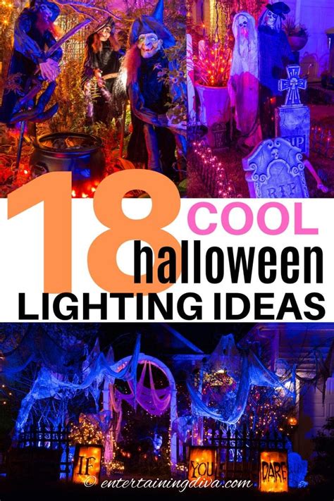 Halloween Outdoor Lighting Ideas: 25+ Spooky Ways To Light Your Yard