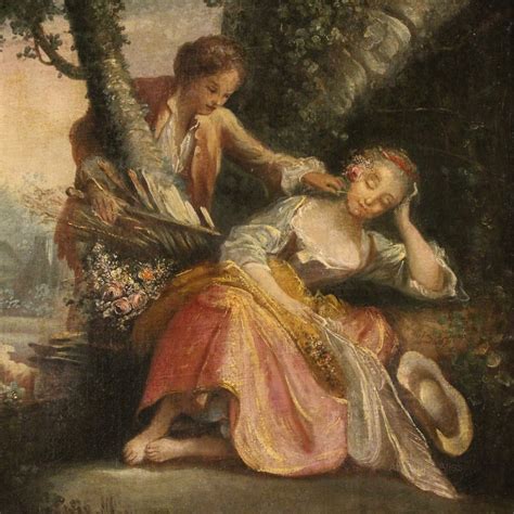 Antiques Atlas - 18th Century French Romantic Scene Painting