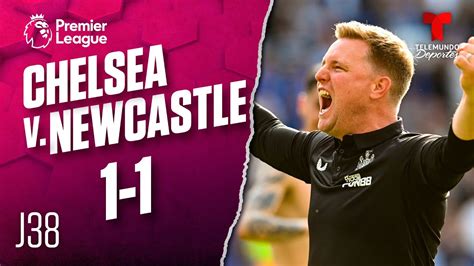 Highlights & Goals | Chelsea v. Newcastle 1-1 | Premier League ...