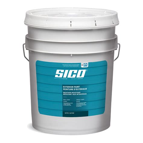 Paint SICO Exterior Premium - Satin - Base 1 - 18.9 l from SICO | BMR