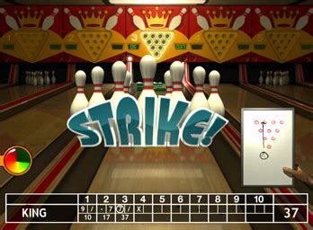 Play free King Pin Bowling Online games. Strike down the bowling pins in a free full game of ...