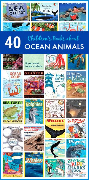 40 Children's Books about Ocean Animals - Buggy and Buddy