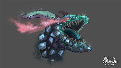 ArtStation - Crystal Dragon Concept