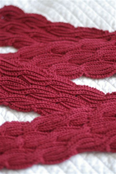 Ravelry: Reversible Cabled Brioche Stitch Scarf pattern by Saralyn Harvey