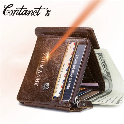 NEW Genuine Leather Organizer Wallets For Men Short Style Design ...