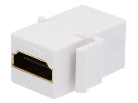 Keystone Insert | HDMI | Coupler Jack, White — Conversions Technology