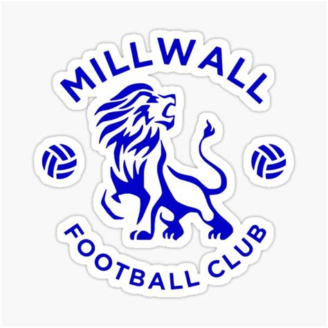 "Millwall Football Club" Sticker by MSC-Russia | Redbubble