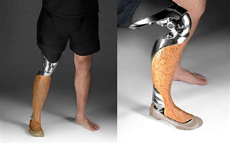 Beautiful Customized 3D-Printed Prosthetic Legs Are Made to Be Seen