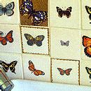butterfly tiles by welbeck tiles | notonthehighstreet.com