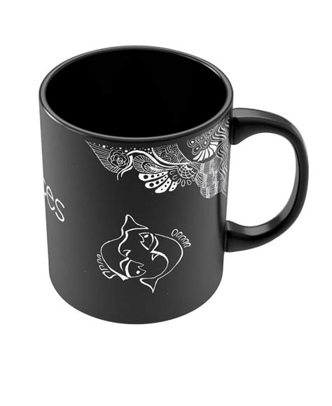 Coffee Mugs | Pisces Zodiac Sign Black Coffee Mugs : Stuti Bajaj Online India | PosterGuy.in