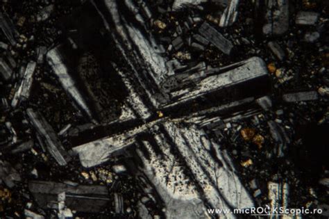 Plagioclase thin section - Tectosilicates - MicROCKScopic