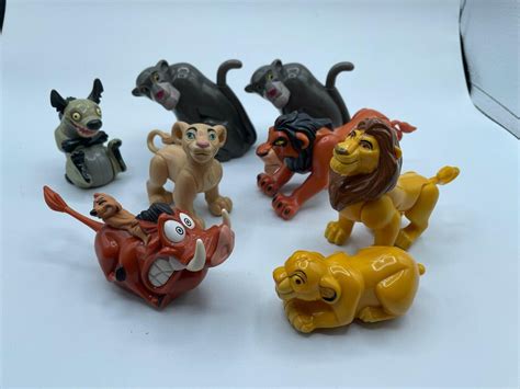 BURGER KING Disney LION KING Kid's Meal TOYs 1994 set of 8 | #4552168083